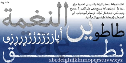 Waleed Font Poster 5