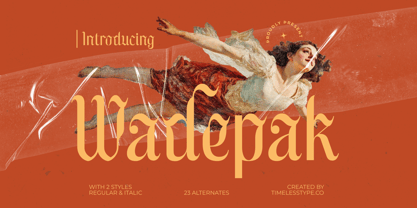Wadepak Font Poster 1