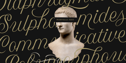 Marivelle Font Poster 6