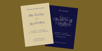 Marivelle Font Poster 3