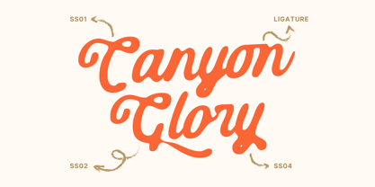 MN Barevia Font Poster 9