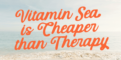 MN Barevia Font Poster 4