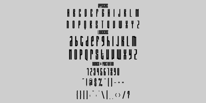 Grid Locke Font Poster 5