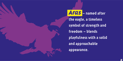 Aras Font Poster 3