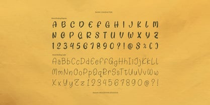 Stand Rolling Light Font Poster 10