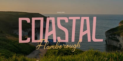 Sunwave Tropika Bay Script Font Poster 5