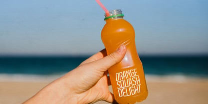 Sunwave Tropika Bay Script Font Poster 9