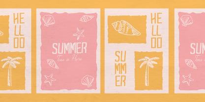 Sunwave Tropika Bay Script Font Poster 4