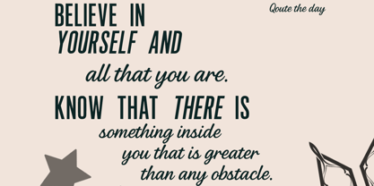 Garlic Shine Font Poster 2