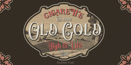 Auskane Font Poster 5