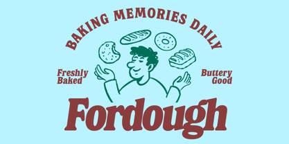 Fordough Haus Font Poster 10