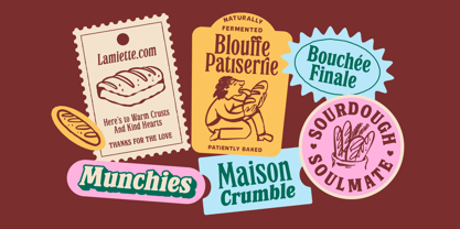 Fordough Haus Font Poster 3