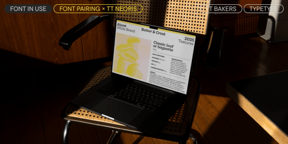 TT Bakers Font Poster 11