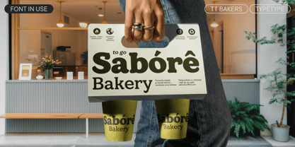 TT Bakers Font Poster 9