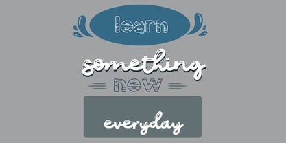 PN Mummy Font Poster 6