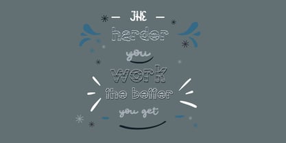 PN Mummy Font Poster 3