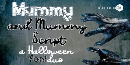 PN Mummy Font Poster 1