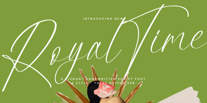 Royal Time Font Poster 1