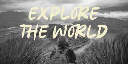 Horison Prime Font Poster 6