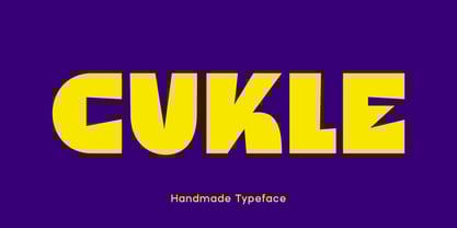 Cukle Font Poster 1