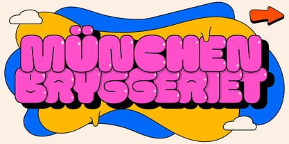Puffy Font Poster 8