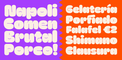 Puffy Font Poster 6