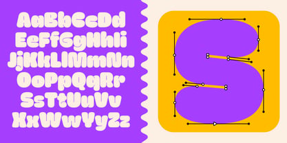 Puffy Font Poster 4