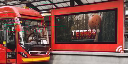 Hallowood Brush Font Poster 3