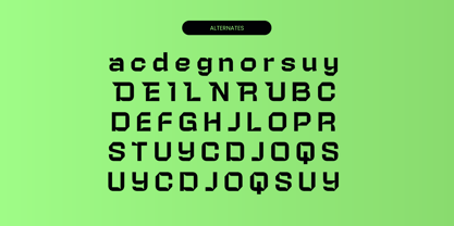 Hurst Bagod Font Poster 13