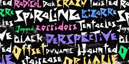 Shock Value Font Poster 7