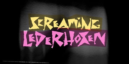 Shock Value Font Poster 13