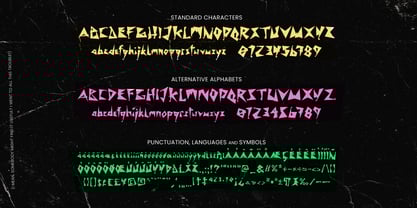 Shock Value Font Poster 3