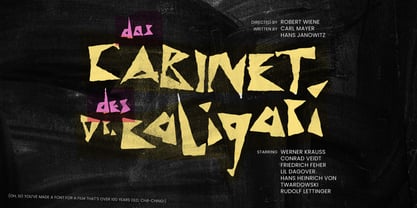 Shock Value Font Poster 4