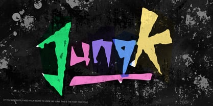 Shock Value Font Poster 6