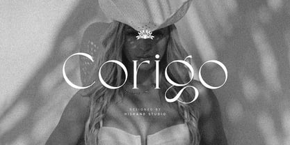 Corigo Font Poster 1