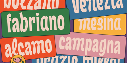 Maffine Font Poster 5