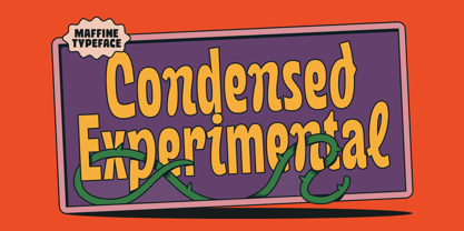 Maffine Font Poster 8