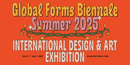 Maffine Font Poster 6