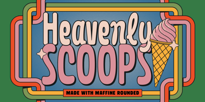 Maffine Font Poster 9