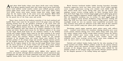 Chemins Font Poster 10