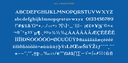Chemins Font Poster 7