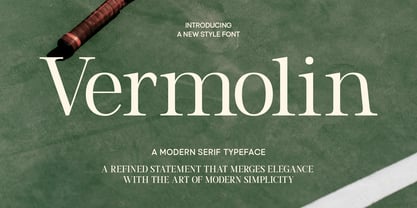 TRT Vermolin Font Poster 1