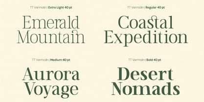 TRT Vermolin Font Poster 11