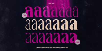 TRT Montero Font Poster 8