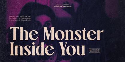 TRT Montero Font Poster 10