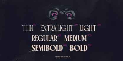 TRT Montero Font Poster 12