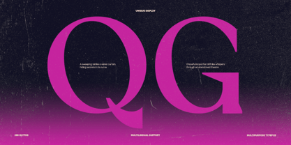 TRT Montero Font Poster 5