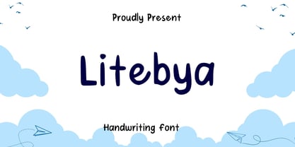Litebya Font Poster 1