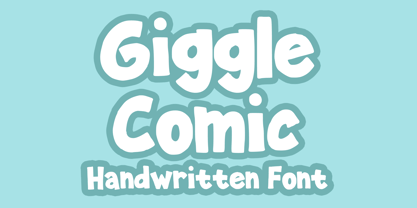 Giggle Comic Font Poster 1