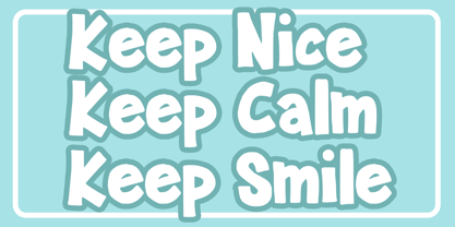 Giggle Comic Font Poster 3